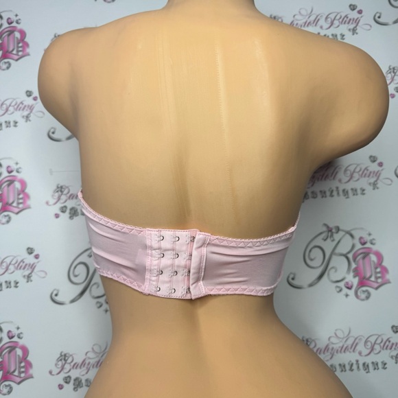 Sister princess melody bandeau bra bikini top tank strapless or add straps soft - Picture 7 of 10